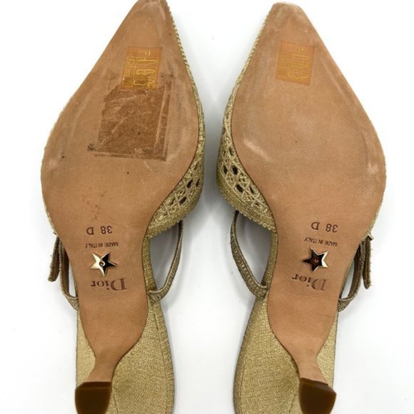 Dior Capture Heeled Mules NWOB - Picture 10 of 12